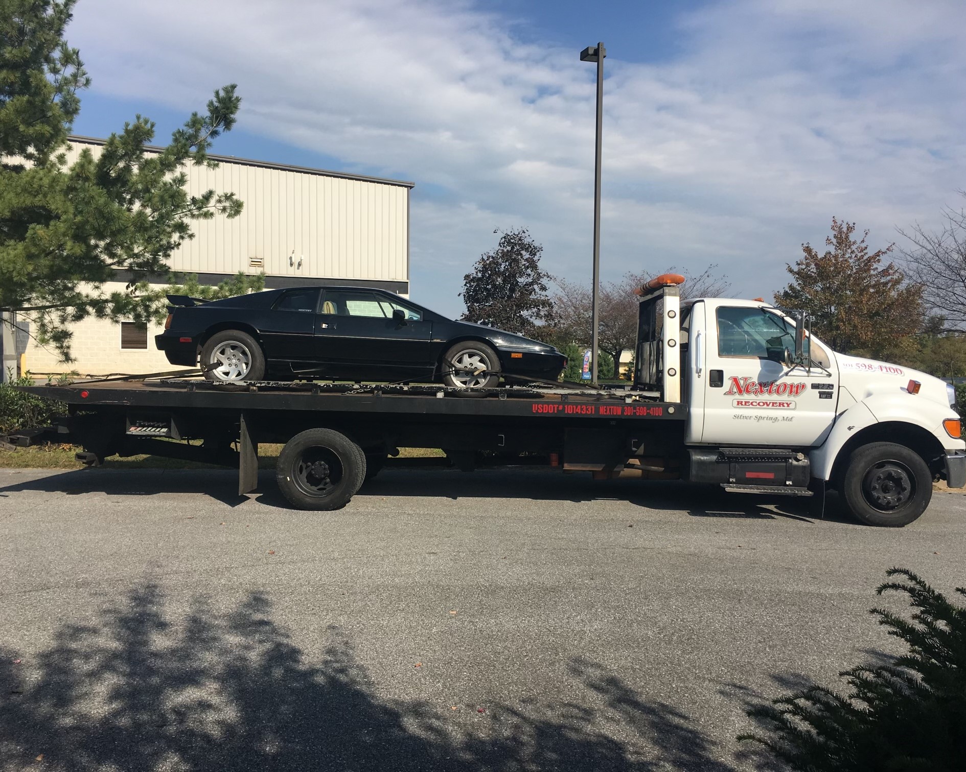 Original Flatbed Tow Truck